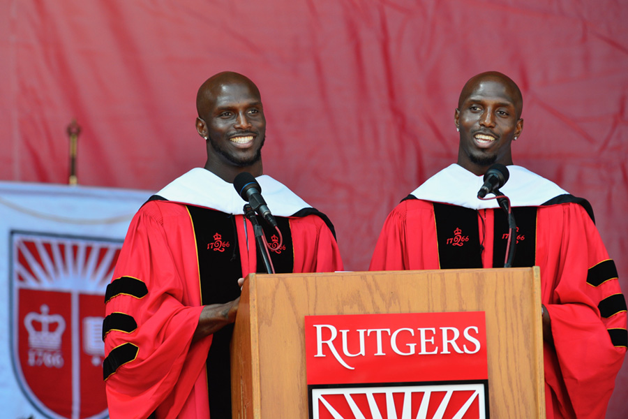 Super Bowl Champions and Rutgers Alumni Jason McCourty and Devin ...